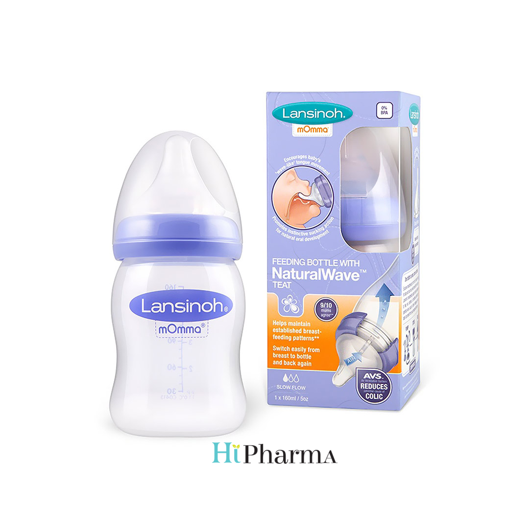 Lansinoh momma hot sale feeding bottle