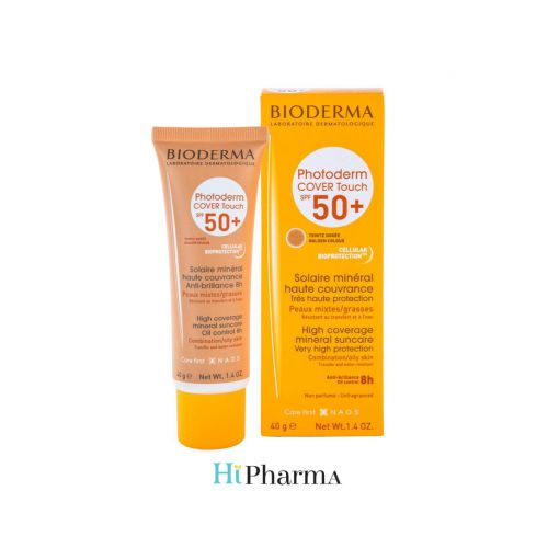 Bioderma Photoderm Cover Touch Spf50+ Golden