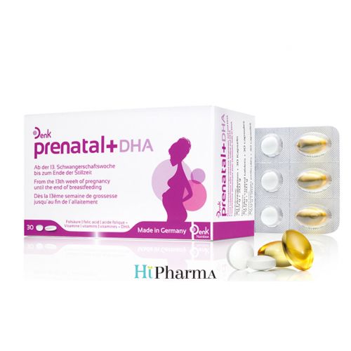 Denk Prenatal Dha Tab 30 Cap 30 s