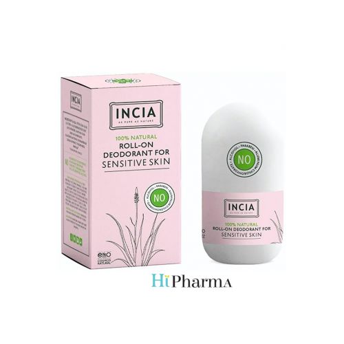 Incia Natural Deodorant For Sensitive Skin 50 Ml