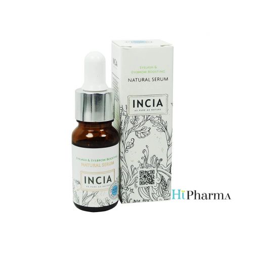 Incia Eye Lash & Eye Brow Boosting Natural Serum 10 Ml