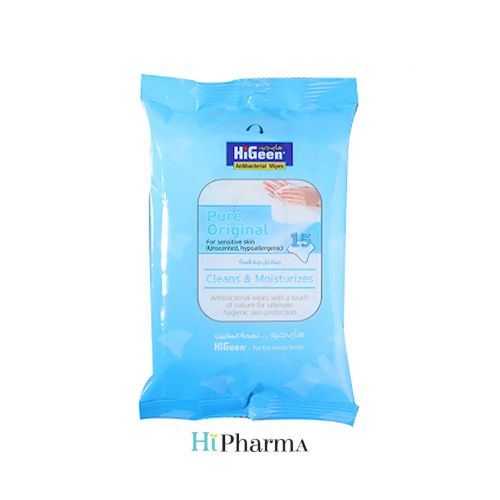 Higeen Antibacterial Wipes Pure Original 15 S