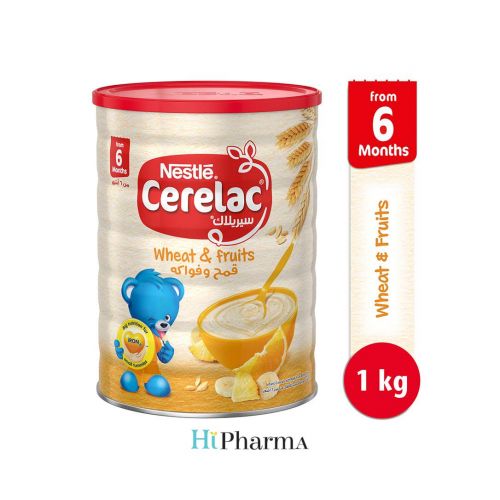 Nestle Cerelac Wheat Fruit 1 Kg