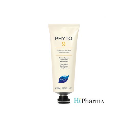 Phyto 9 Ultra Dry Hair Nourishing Day Cream With 9 Plants 50 Ml