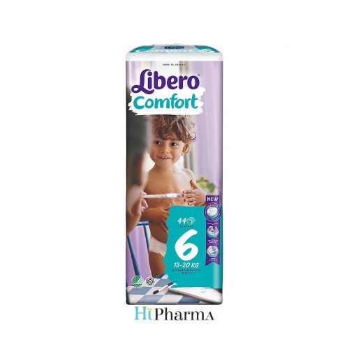 Libero Comfort 6 Diaper (Jr) 2X44 Pcs Box