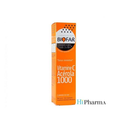 Biofar Vitamin C Acerola 15 Effervescent Tablet
