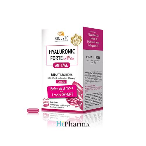 Biocyte Hyaluronic Forte 200 Mg 90 Capsules
