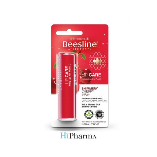 Beesline Lip Care Shimmery Cherry 4 Gm