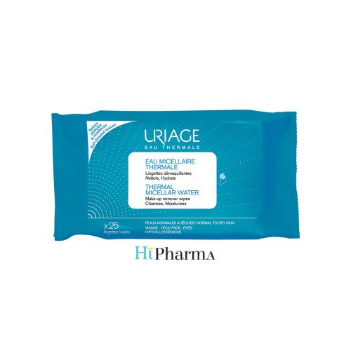 Uriage Makeup Remover Wipes X25