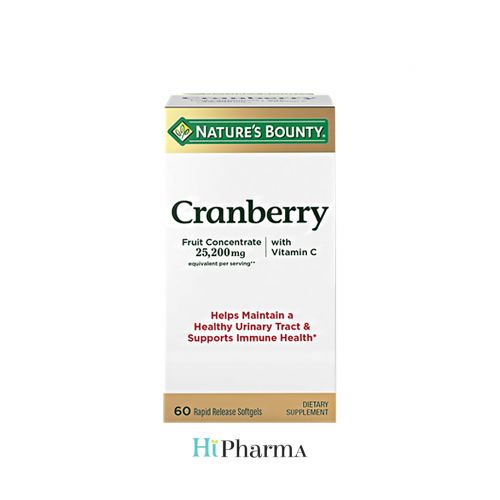 Nature's Bounty Cranberry Concentrate 3x.60 Rapid Release Softgels
