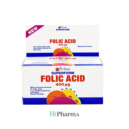 ActivLine Folic Acid 400 Mcg 90 Tablets